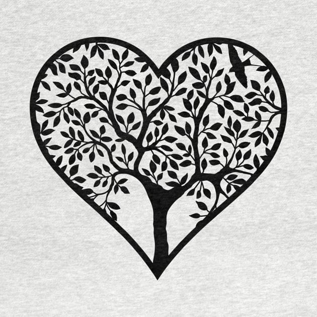 Family Tree Heart by hippyhappy